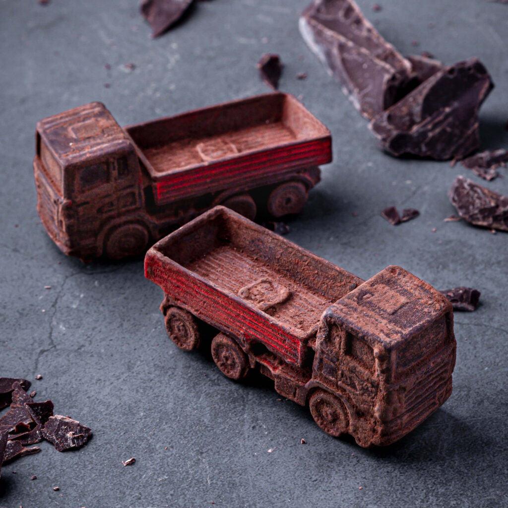 Lastwagen LKW aus Schokolade